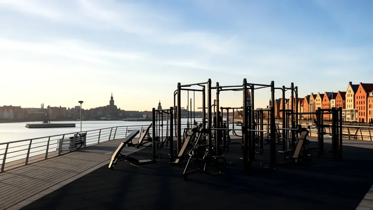 Fitness na Stogach: nowe siłownie plenerowe przy molo