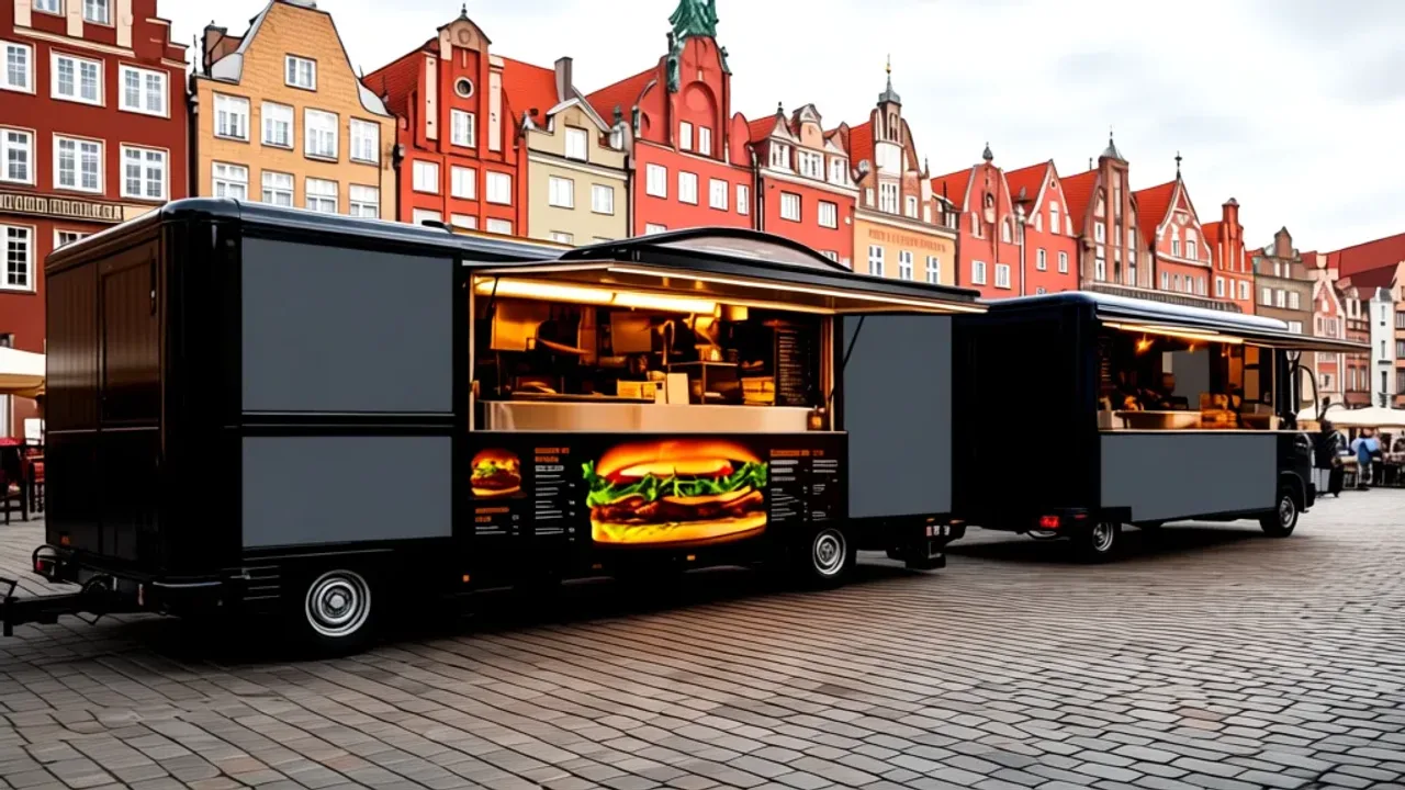 Kuchnia uliczna – food trucki na Długim Targu i ich najlepsze burgery