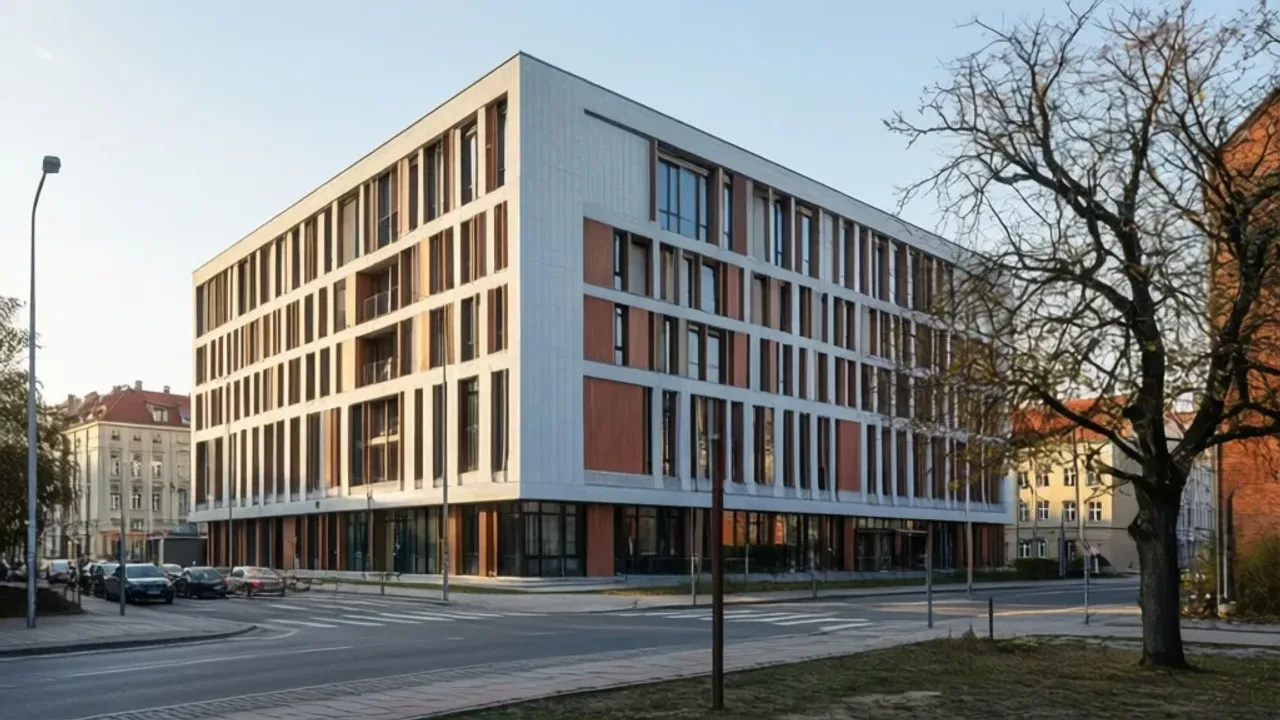 Na gdańskiej Zaspie powstanie nowa filia biblioteki pedagogicznej z centrum wsparcia uczenia się Nowoczesne wnętrze, w którym na gdańskiej Zaspie powstanie nowa filia biblioteki pedagogicznej z centrum wsparcia uczenia się.